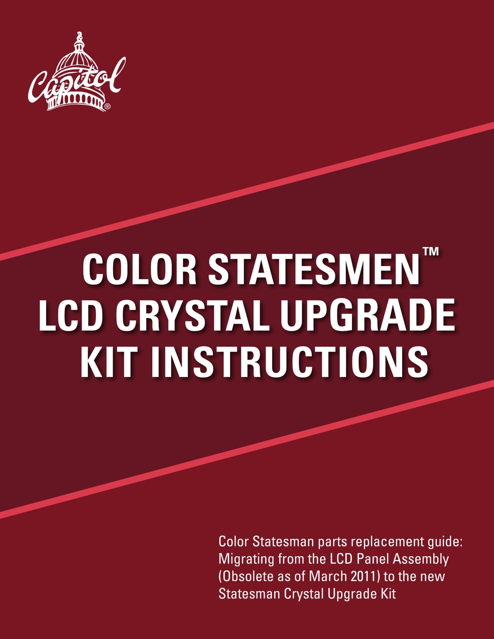 Statesman Crystal Upgrade Manual
